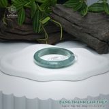  Vòng Khối Ngọc Phỉ Thúy Băng Thanh Lam Thủy Cao Cấp Bản Hẹ KT: 12 x 8.2 x 57.2 (Không Kén Mệnh) 2606808 