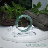  Vòng Khối Ngọc Phỉ Thúy Băng Thanh Lam Thủy Cao Cấp Bản Hẹ KT: 12 x 8.2 x 57.2 (Không Kén Mệnh) 2606808 