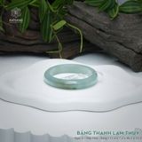  Vòng Khối Ngọc Phỉ Thúy Băng Thanh Lam Thủy Cao Cấp Bản Oval KT: 11.4 x 7.2 x 46.3 x 53.5 (Không Kén Mệnh) 2606791 