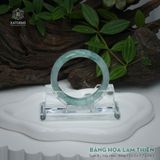  Vòng Khối Ngọc Phỉ Thúy Băng Hoa Lam Thiên Cao Cấp Bản Hẹ 12.3 x 7.7 x 54.1 (Không Kén Mệnh) 2605222 