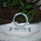  Vòng Khối Ngọc Phỉ Thúy Hoa Bay Phớt Tím Cao Cấp Bản Hẹ 12.4 x 8.5 x 52.4 (Không Kén Mệnh) 2606792 