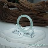  Vòng Khối Ngọc Phỉ Thúy Hoa Bay Cao Cấp Bản Hẹ KT: 11.4 x 8.3 x 56.8 (Không Kén Mệnh) 2614395 