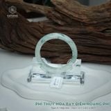  Vòng Khối Ngọc Phỉ Thúy Hoa Bay Điểm Hoàng Phỉ Cao Cấp Bản Hẹ KT: 12.1 x 8.1 x 54.1  (Không Kén Mệnh) 2614394 