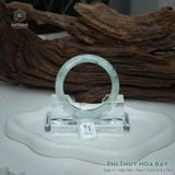  Vòng Khối Ngọc Phỉ Thúy Hoa Bay Cao Cấp Bản Hẹ KT: 12 x 8.4 x 54.5 (Không Kén Mệnh) 2614390 
