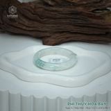  Vòng Khối Ngọc Phỉ Thúy Hoa Bay Cao Cấp Bản Hẹ KT: 12.2 x 8.8 x 56.3 (Không Kén Mệnh) 2614396 