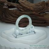  Vòng Khối Ngọc Phỉ Thúy Hoa Bay Cao Cấp Bản Hẹ KT: 12.2 x 8.8 x 56.3 (Không Kén Mệnh) 2614396 