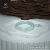  Vòng Khối Ngọc Phỉ Thúy Hoa Bay Cao Cấp Bản Hẹ KT: 12.2 x 8.6 x 56.7 (Không Kén Mệnh) 2614388 