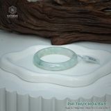 Vòng Khối Ngọc Phỉ Thúy Hoa Bay Cao Cấp Bản Hẹ KT: 12.2 x 8.6 x 56.7 (Không Kén Mệnh) 2614388 