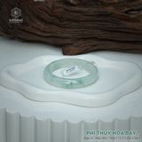  Vòng Khối Ngọc Phỉ Thúy Hoa Bay Cao Cấp Bản Hẹ KT: 12.2 x 8.6 x 56.7 (Không Kén Mệnh) 2614388 