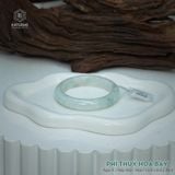  Vòng Khối Ngọc Phỉ Thúy Hoa Bay Cao Cấp Bản Hẹ KT: 12.2 x 8.6 x 56.4 (Không Kén Mệnh) 2614387 