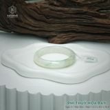  Vòng Khối Ngọc Phỉ Thúy Hoa Bay Cao Cấp Bản Hẹ KT: 12.2 x 8.5 x 56.4 (Không Kén Mệnh) 2614391 