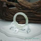  Vòng Khối Ngọc Phỉ Thúy Hoa Bay Cao Cấp Bản Hẹ KT: 12.2 x 8.5 x 56.4 (Không Kén Mệnh) 2614391 
