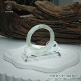  Vòng Khối Ngọc Phỉ Thúy Hoa Bay Cao Cấp Bản Hẹ KT: 12.2 x 8.5 x 56.4 (Không Kén Mệnh) 2614391 