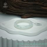  Vòng Khối Ngọc Phỉ Thúy Hoa Bay Điểm Hoàng Phỉ Cao Cấp Bản Hẹ KT: 12.2 x 8.4 x 56.7 (Không Kén Mệnh) 2614385 