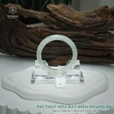  Vòng Khối Ngọc Phỉ Thúy Hoa Bay Điểm Hoàng Phỉ Cao Cấp Bản Hẹ KT: 12.2 x 8.4 x 56.7 (Không Kén Mệnh) 2614385 