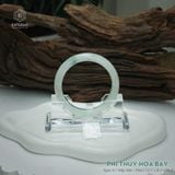  Vòng Khối Ngọc Phỉ Thúy Hoa Bay Cao Cấp Bản Hẹ KT: 12.1 x 8.3 x 56.8 (Không Kén Mệnh) 2614389 