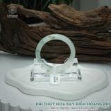  Vòng Khối Ngọc Phỉ Thúy Hoa Bay Điểm Hoàng Phỉ Cao Cấp Bản Hẹ KT: 12.2 x 8.4 x 56.7 (Không Kén Mệnh) 2614387 