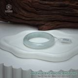  Vòng Khối Ngọc Phỉ Thúy Bạch Ngọc Phớt Lục Cao Cấp Bản Hẹ KT: 12.2 x 8.3 x 52.7 (Không Kén Mệnh) 2614158 