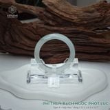  Vòng Khối Ngọc Phỉ Thúy Bạch Ngọc Phớt Lục Cao Cấp Bản Hẹ KT: 12.2 x 8.3 x 52.7 (Không Kén Mệnh) 2614158 