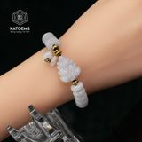  Vòng Dây Cáp Ngọc Tím Tử La Lan Ngũ Điếu Mix Hồ Ly, Túi Tiền Lu Thống (Không Kén Mệnh) 