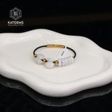  Vòng Dây Cáp Ngọc Tím Tử La Lan Ngũ Điếu Mix Túi Tiền Kim Bảo Và Cỏ Bốn Lá VIP (Không Kén Mệnh) 