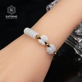 Vòng Dây Cáp Ngọc Tím Tử La Lan Ngũ Điếu Mix Túi Tiền Kim Bảo Và Cỏ Bốn Lá VIP (Không Kén Mệnh) 