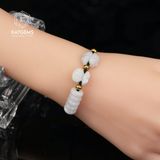  Vòng Dây Cáp Ngọc Tím Tử La Lan Ngũ Điếu Mix Túi Tiền Kim Bảo Và Cỏ Bốn Lá VIP (Không Kén Mệnh) 