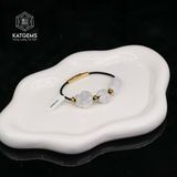  Vòng Dây Cáp Ngọc Tím Tử La Lan Ngũ Điếu Mix Cỏ Bốn Lá Và Bà Hồ Ly Phượng VIP (Không Kén Mệnh) 