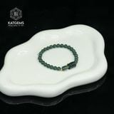  Vòng Đơn Lam Ngọc 5-6li Mix Ngũ Điếu, Lu Thống Và Bi Vàng Trang Sức (Không Kén Mệnh) 1-126009/3 