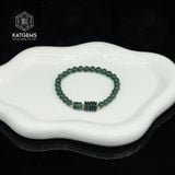  Vòng Đơn Lam Ngọc 5-6li Mix Ngũ Điếu, Lu Thống Và Bi Vàng Trang Sức (Không Kén Mệnh) 1-126009/3 