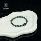  Vòng Đơn Lam Ngọc 5-6li Mix Ngũ Điếu Và Bi Vàng Trang Sức (Không Kén Mệnh) 1-126009/3 