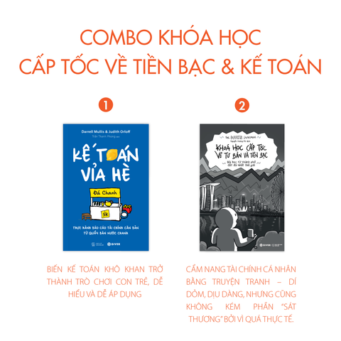  Combo Khóa Học Cấp Tốc Về Tiền Bạc & Kế Toán 
