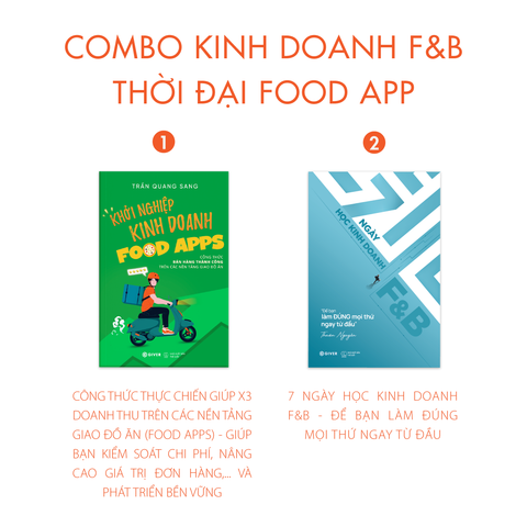  Combo Kinh Doanh F&B Thời Đại Food App 