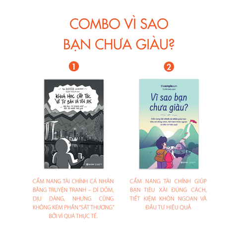  Combo Vì Sao Bạn Chưa Giàu? 