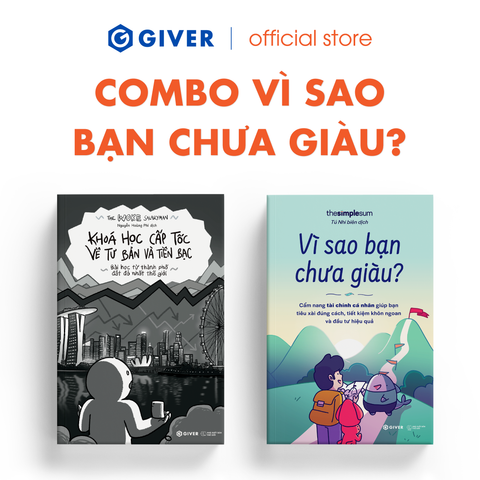  Combo Vì Sao Bạn Chưa Giàu? 