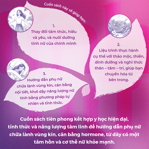  Sách - Tái Sinh Tính Nữ - Trở Về, Chăm Sóc Và Yêu Thương Từ Gốc Rễ 