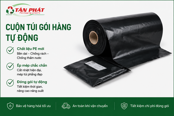Tối ưu chi phí đóng gói TMĐT với cuộn đóng gói tự động