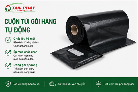 Tối ưu chi phí đóng gói TMĐT với cuộn đóng gói tự động