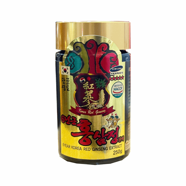 Cao Hồng Sâm Hàn Quốc Hộp Gỗ 4 Lọ 250g Royal