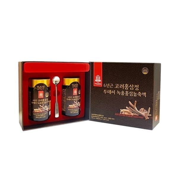 Cao Hồng Sâm Nhung Hươu Goryo Hộp 2 Lọ 250g