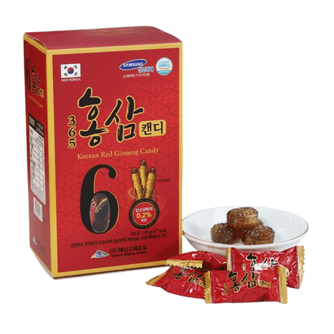 Kẹo Hồng Sâm Hàn Quốc Số 6 Hộp 200g