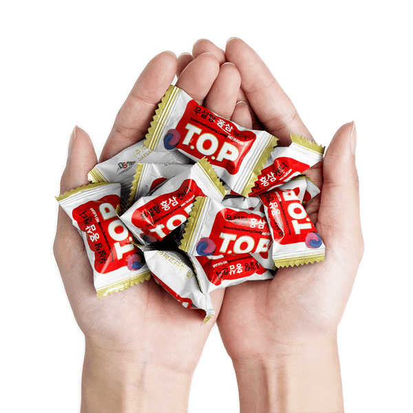 Kẹo Sâm Không Đường TOP bịch lớn 500g