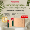 Nước Hồng Sâm Hàn Quốc KGC Tonic Origin Hộp 30 Gói x 50ml