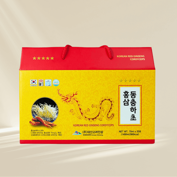 Nước Hồng Sâm Đông Trùng Hạ Thảo Daesan Hộp 20 Gói 70ml