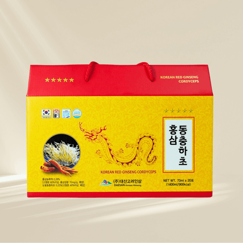 Nước Hồng Sâm Đông Trùng Hạ Thảo Daesan Hộp 20 Gói 70ml