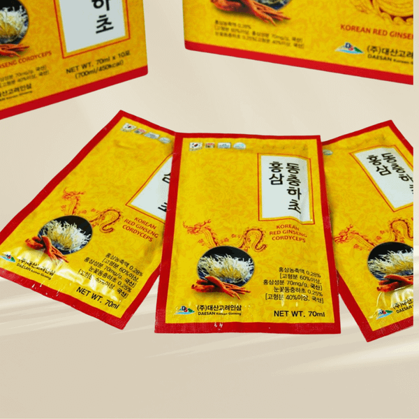 Nước Hồng Sâm Đông Trùng Hạ Thảo Daesan Hộp 20 Gói 70ml