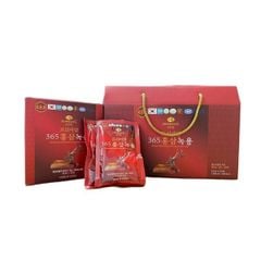 Nước Hồng Sâm Nhung Hươu Linh Chi 365 Hộp 20 Gói 70ml
