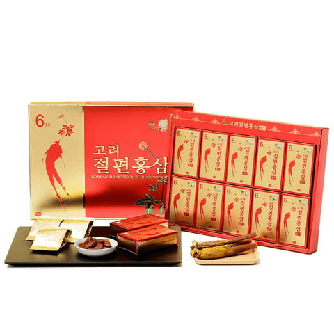 Hồng Sâm Lát Mật Ong 6 năm tuổi KGS hộp 200g