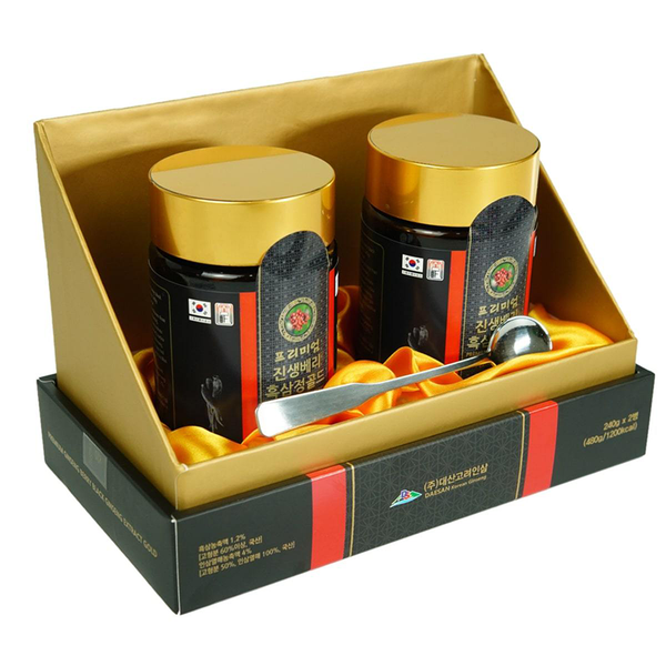Cao Hắc Sâm Hàn Quốc DaeSan Hộp 2 lọ 240g