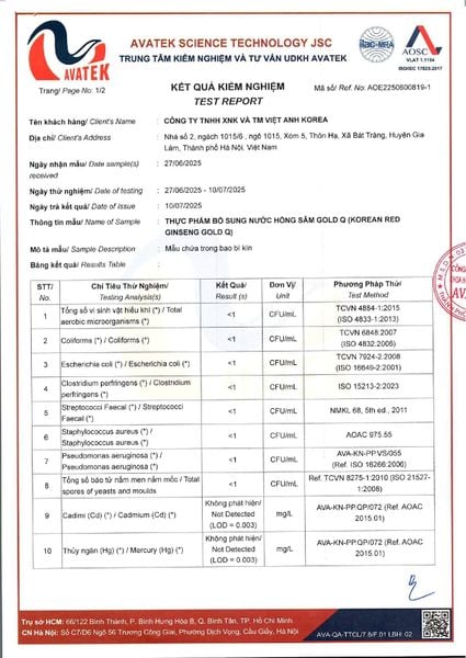 Nước Hồng Sâm Linh Chi Nhung Hươu Gold Q Hộp 30 Gói x 50ml